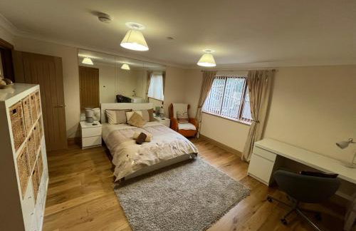 New city flat, 3 x double bed en-suite bedrooms, private kitchen & lounge, free private parking & own workspaces - Foto 8