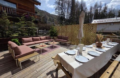 Chalet La Tanière 14 Pers - piscine chauffée et sauna - Vars Saint Marcellin - Foto 21