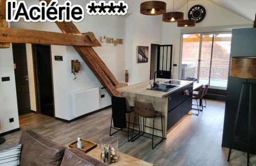 L'ACIÉRIE Logis de luxe avec Jacuzzi - Foto 6