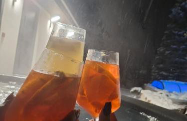 Domek Viking z prywatnym ogrzewanym basenem sauną oraz balią z jacuzzi - Foto 27