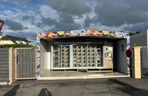 Les Voiles, maison bien équipée 10 p 2 sdb, 2 WC, spacieuse lumineuse avec jardin clos, garage, terrasse, parking privatif, à 950 m de la plage d'Asnelles et tous commerces, près de Bayeux et Arromanches, chiens bienvenus - Foto 48