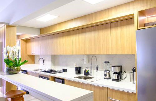 Essence Life Residence com Vista Mar, apartamento completo com 2 quartos em Condomínio Clube a 100 metros da Praia do Campeche, Florianópolis - Photo 11