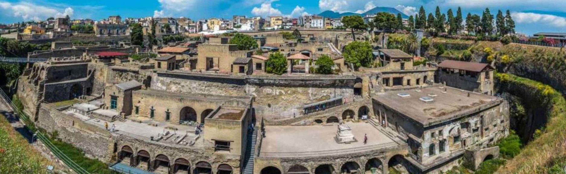 Entrada a Herculano con audioguía