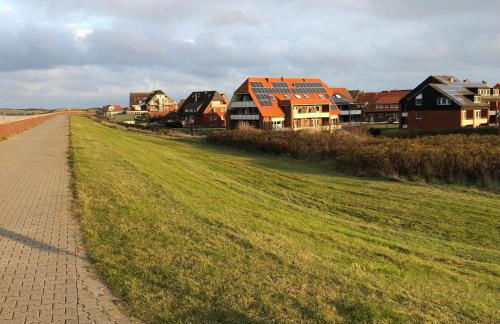 Studio mit Meerblick auf die Robbenbänke von Norderney, geschützter Südwestbalkon - Foto 23