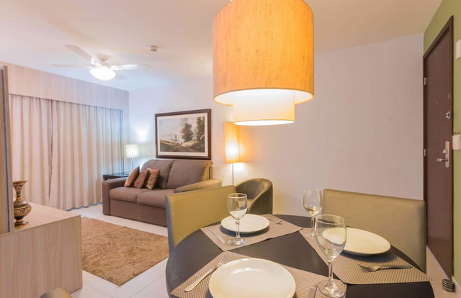 Excelente Flat em Boa Viagem 2 quartos. Ideal para famílias e executivos NOB2105 - Foto 1