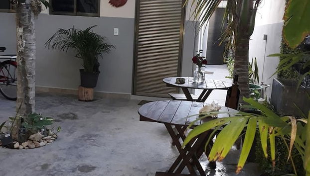 Coin salon dans le hall