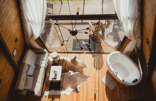 Cabana romântica com hidromassagem próx ao centro. - Foto 3