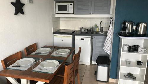 T2 front de mer piscine parking terrasse du samedi au samedi juillet août 2026 - Foto 2