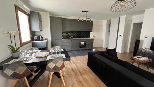 Cosygreen77 - Premium Apartment Private Garden and Covered Terrace 10 min to Disneyland Paris - Foto 2, stove