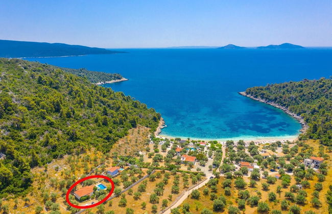 Villa Tassoula Large Private Pool Walk to Beach Wifi - 2830 - Foto 9