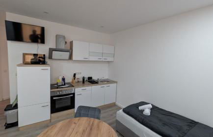 LeHaStays Apartments - FS7 I Küche I WLAN I SmartTV I Einzelbetten I Parkplatz - Foto 6