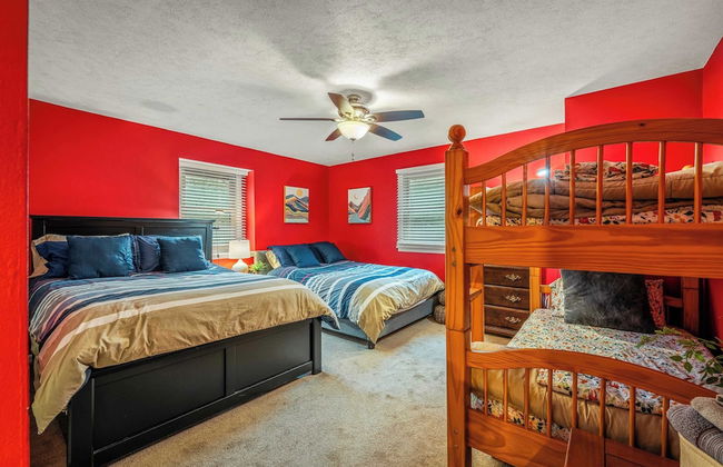 Double Diamond Lodge by Avantstay Group Escape w/ Firepit, Patio, Activities - Foto 30