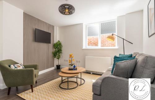 Bright & Modern 2-Bed Glenfield Hospital Apartment - Sleeps 6 - Foto 12