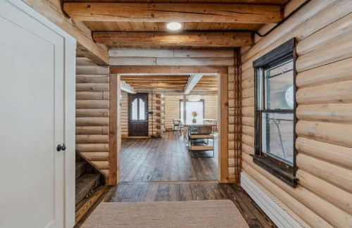 Log Cabin Fireplace Upper Valley - Wooded Chalet - Foto 16