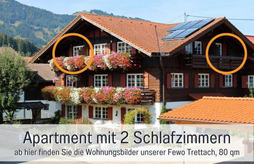 Biohof Burger, 3 sonnige Fewo, alle mit Balkon, Spielzimmer, Grillhütte, 7 km vor Oberstdorf - Photo 24