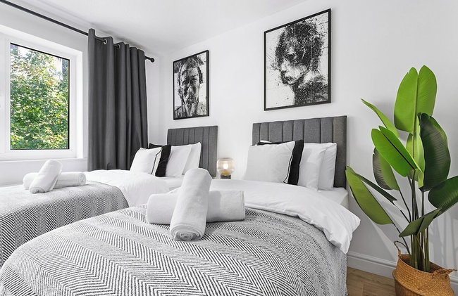 2BR Flat, Free Parking, Close to Airport & Centre - Foto 51