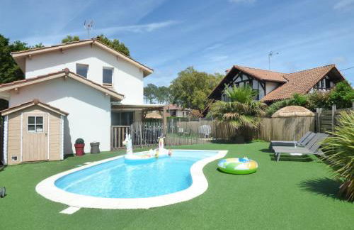 VILLA CASA KOKO 10 PERS piscine chauffée, pétanque, ping pong VIEUX-BOUCAU - Foto 56