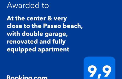 At the center & very close to the Paseo beach, with double garage, renovated and fully equipped apartment - Photo 1