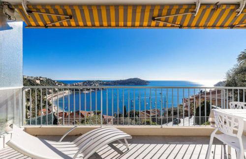 Villefranche Sur Mer:Appartement-villa, Vue mer, jardin, parking. - Foto 4