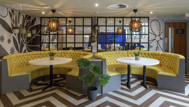 Zona de estar del vestíbulo