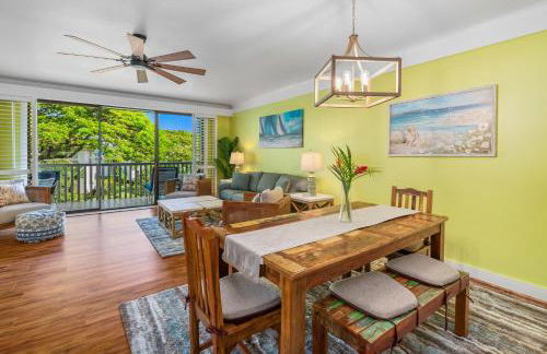 Step to beach New Quiet Kiahuna Plantation Remodeled 2 bedroom condo with AC - Foto 7