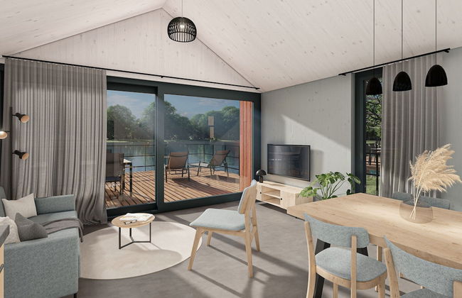 Lodge by the Lake in Arcen With Water Terrace - Photo 16