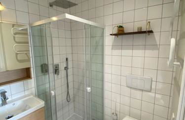 Maison 200m2- 9 chambres avec sdb - 16-18 personnes - séminaire-Proche Centre-Ville-Gare et Arena-terrasse - Foto 21