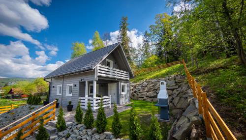 Domki u Sosny - Nowoczesne domki na wyłączność, spokojna okolica blisko lasu i szlaku, 1,2 km od centrum Brennej - Foto 2, Garden