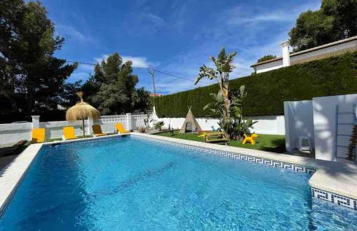 Villa las palmeras bonita casa con piscina privada - Foto 13
