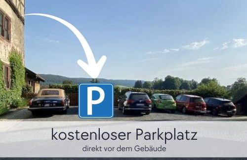 Amalias Burgwohnung - stilvolles Apartment mit Aufzug & Garten in der Hinterburg Schlitz - 2 Schlafzimmer, Parkplatz, Historisches Flair für Paare & Ruhesuchende - Foto 8