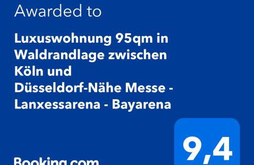 Luxuswohnung 95qm in Waldrandlage zwischen Köln und Düsseldorf-Nähe Messe - Lanxessarena - Bayarena - Foto 2