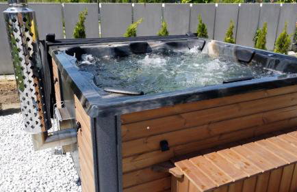 Raj nad jeziorem With Sauna Jacuzzi - Foto 39