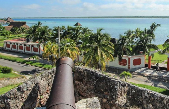 TOUR BACALAR mágico com passeio de Barco Pontão. (Transporte + Café da Manhã + Alimentação) - Foto 16