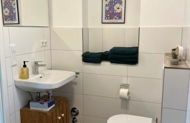 FeWo Brauel am Nordpfad Zevener Geest - Ruhige, moderne 2 Zimmer Wohnung, Ladestation, Parkplatz, Wlan, Garten - Foto 22