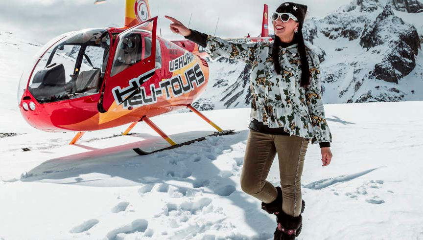 Paseo en helicóptero por Ushuaia