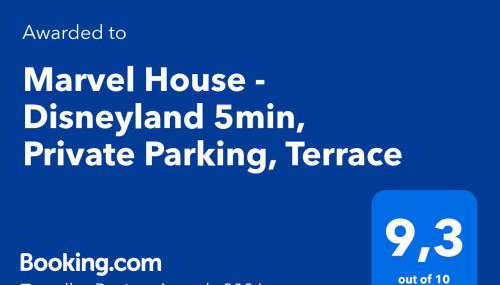 Marvel House - Disneyland 5min, Private Parking, Terrace - Foto 2