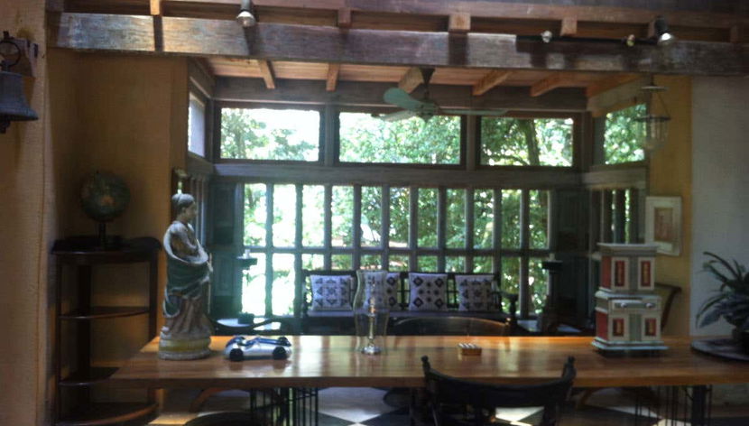 All'interno della tenuta di Lunuganga