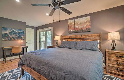 Riverfront Tallulah Falls Cabin with Hot Tub! - Foto 44