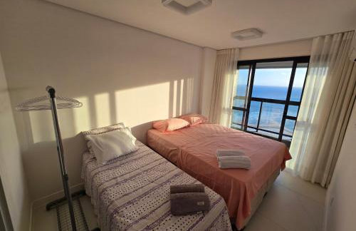 Quarto e sala praia Jaguaribe Salvador - Foto 5