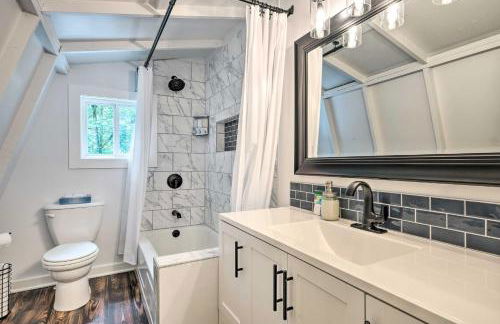 Private Hot Tub and Fire Pit Family Broadway Cabin - Foto 17