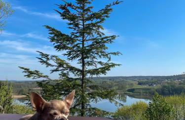 Zloty, a Skromny - ogrodzony domek z jacuzzi i widokiem na jezioro - Foto 58