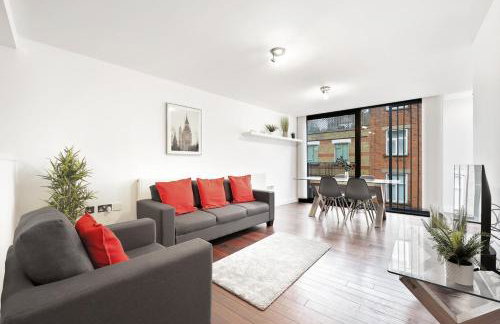 2 Bedroom Apartment Short Term Rental & Flexible Renting Shoreditch with Free WiFi & Balcony - Foto 6