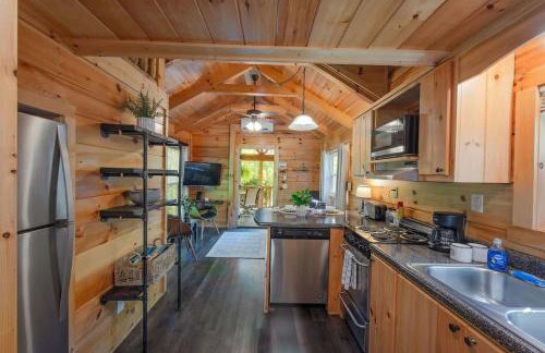 Thomas Cabin Forest Tiny Cabin With Hot Tub - Foto 5