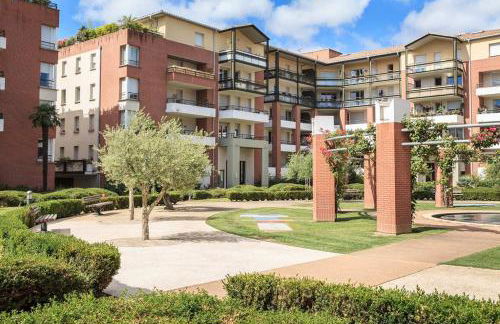 L Oasis studio proche hôpital et aéroport Piscine Parking &Netflix - Foto 23