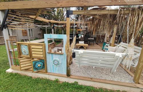 loft, clim, jardin, piscine, calme, parc expo, - Foto 8