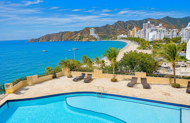Sea View - Rodadero - First Beachfront Line - 2 Pools - Foto 1