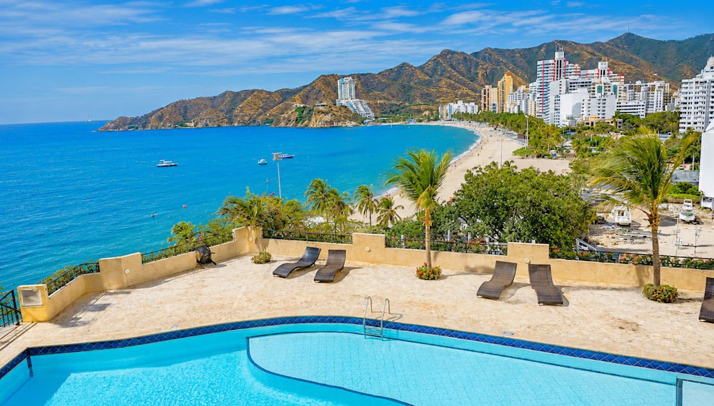 Sea View - Rodadero - First Beachfront Line - 2 Pools - Photo 1, Image principale