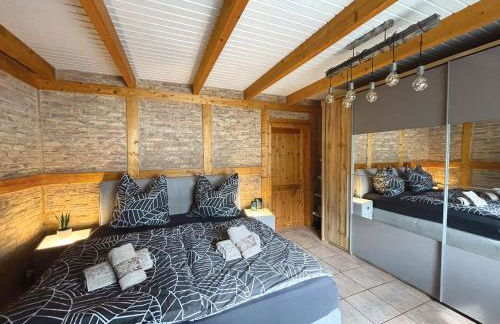 Ferienhaus Am Hang, Sky-Entertainment, DAZN, Carport, alles Barrierefrei - Foto 25