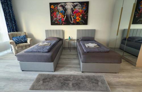 Ruhiges saniertes Apartment bei Hamburg Parkplatz Balkon WLAN - Foto 17