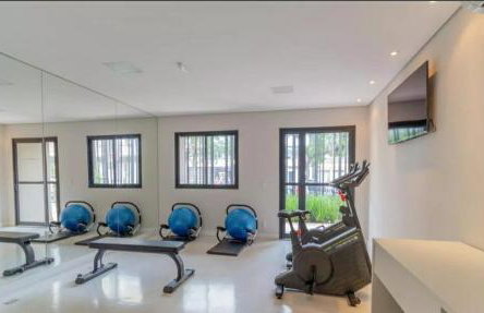 Studio for 02 guests WIFI 300MB air conditioner only twoo minutes of subway station LUZ SP - Foto 18